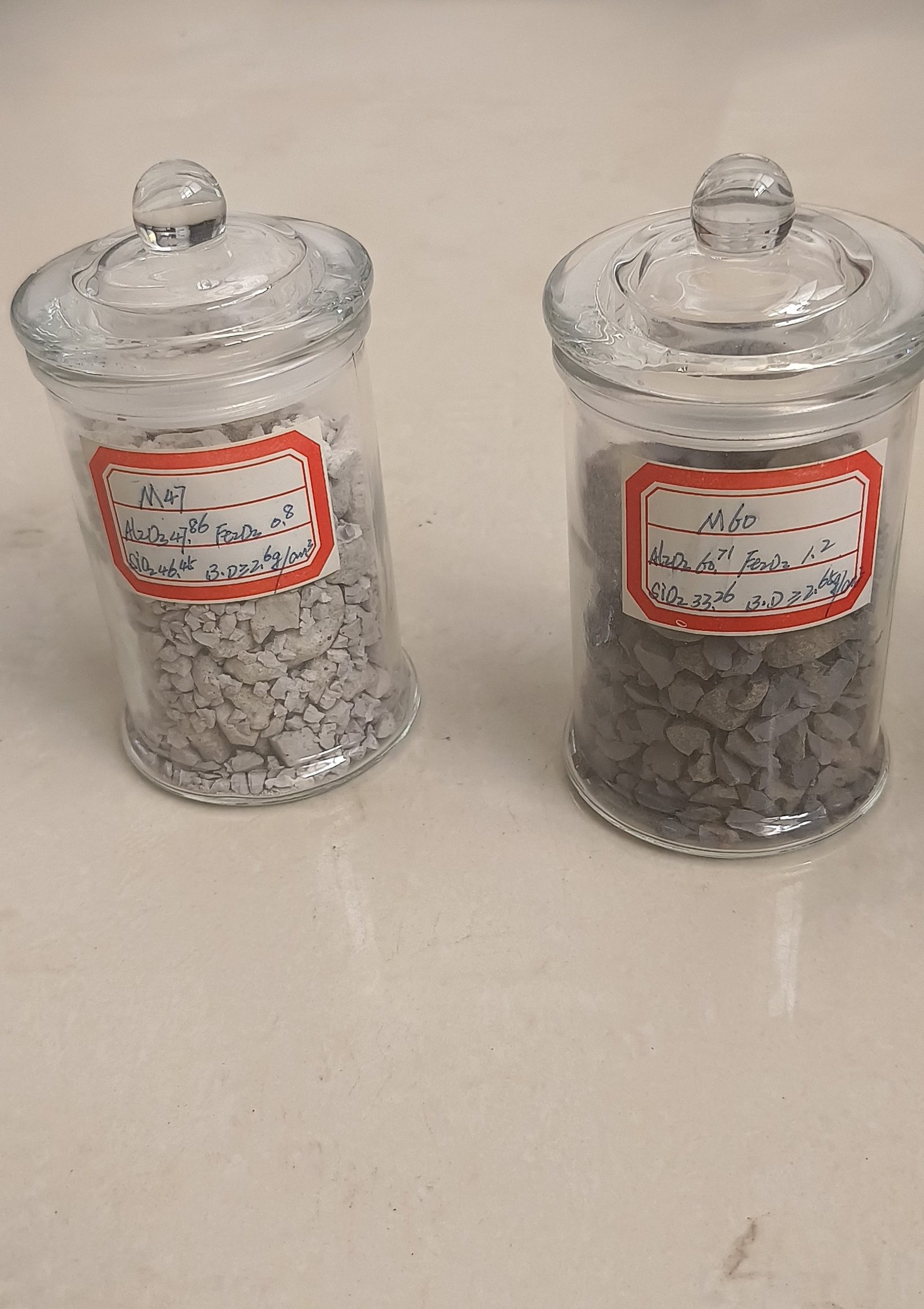 M47 & M60 sample jars